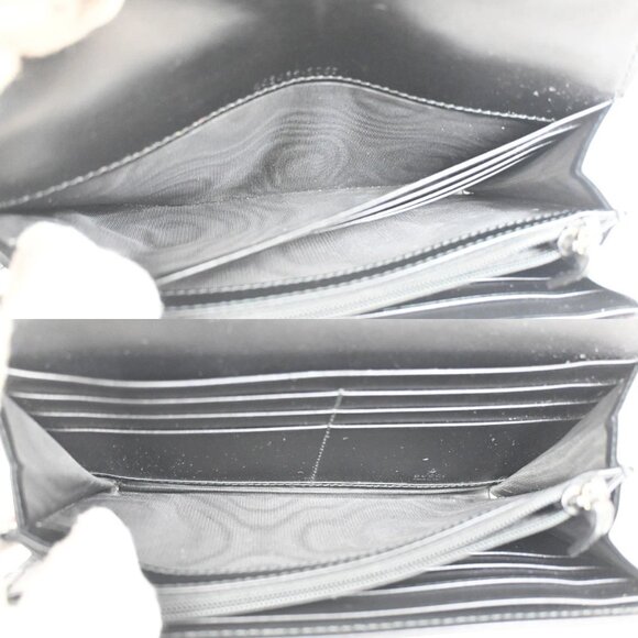 GUCCI Marmont Continental GG Long Bifold Wallet Leather Black GHW 81TA043 - Picture 7 of 16